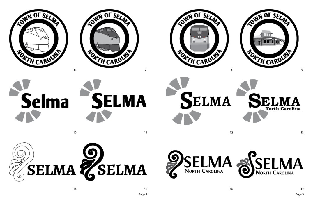 Selma Logo Roughs