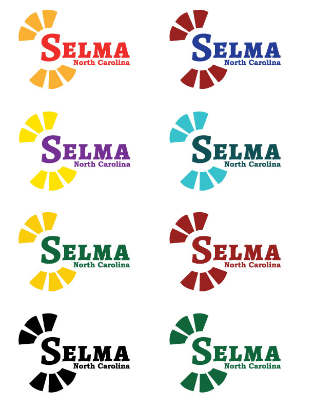 Selma Logo using rays