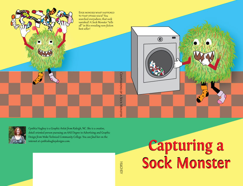Sock Monster throwing socks
